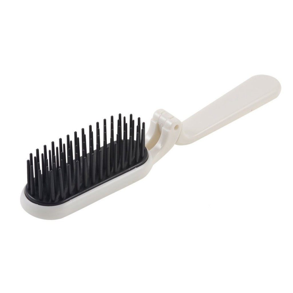 Folding hairbrush