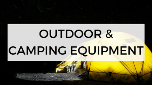 Outdoor camping equipment