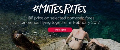 Virgin Australia Mates Rates