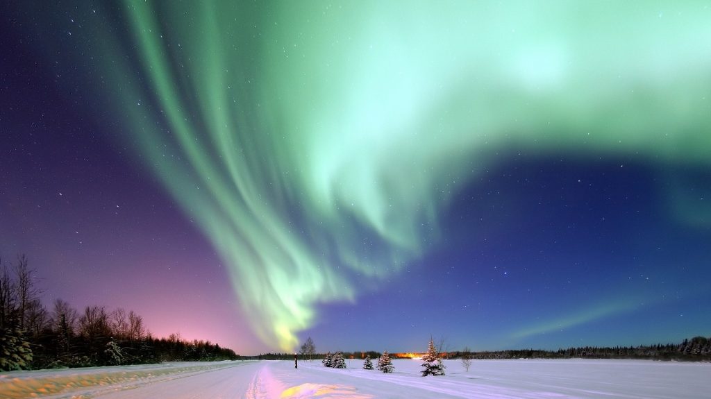 Aurora over Alaska