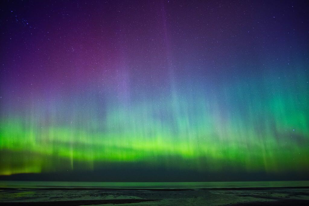 aurora falkland islands southern lights