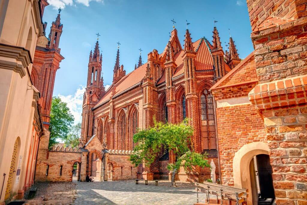 St. Anne's church, Vilnius, Lithuania