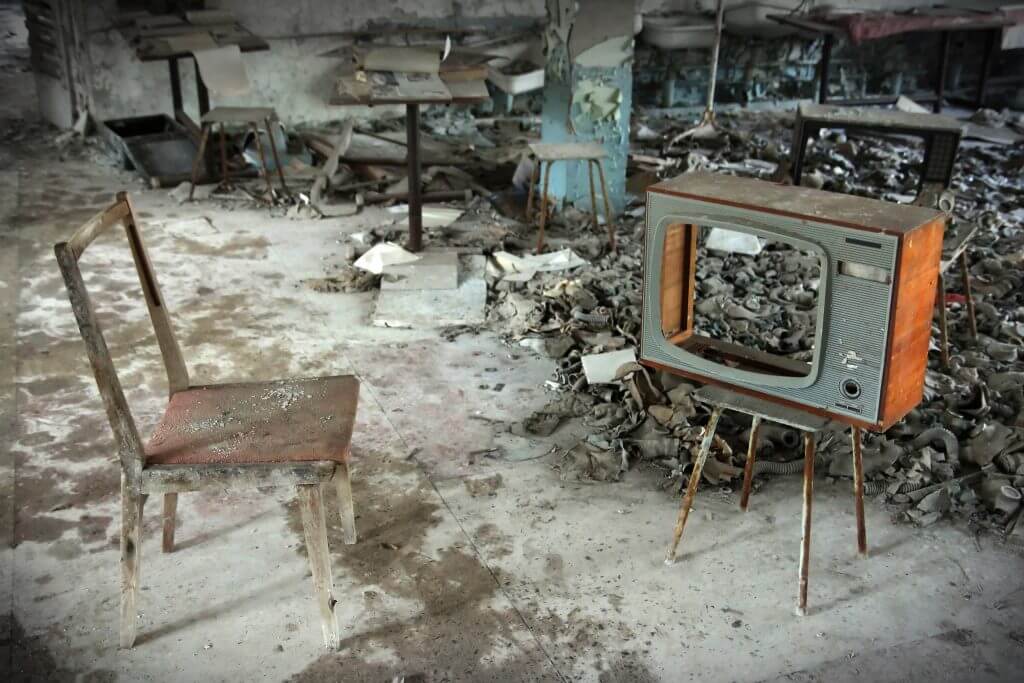 TV middle school Chernobyl Pripyat