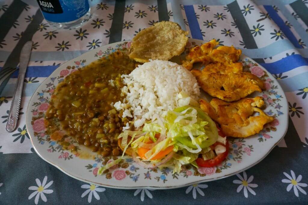 Ciudad Perdida Lost City Colombia trek food meals