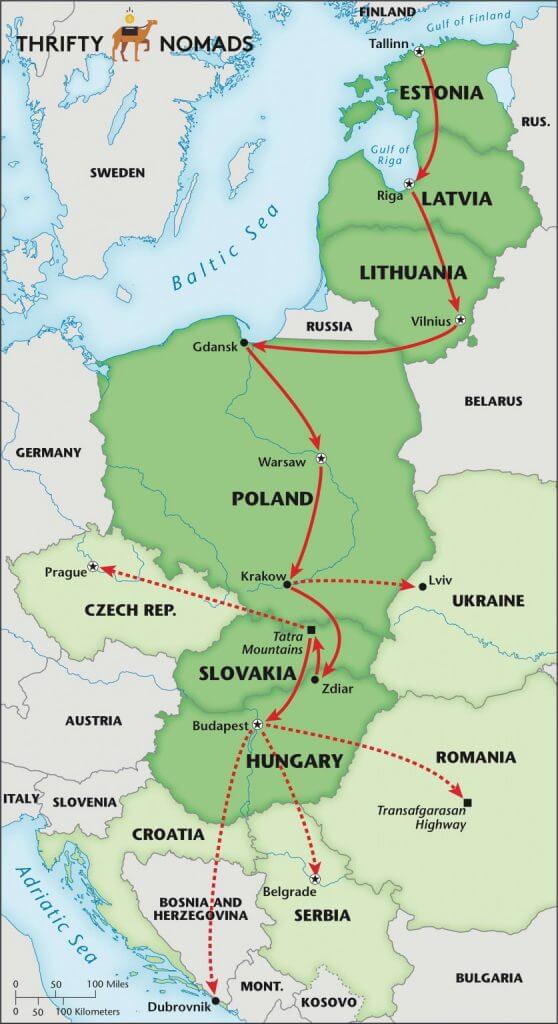 Backpacking Around Europe Trip Itinerary » STRONGER - Eastern Europe 558x1024