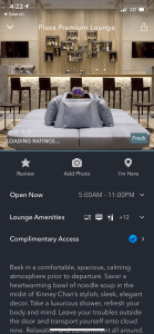 LoungeBuddy Lounge Screenshot