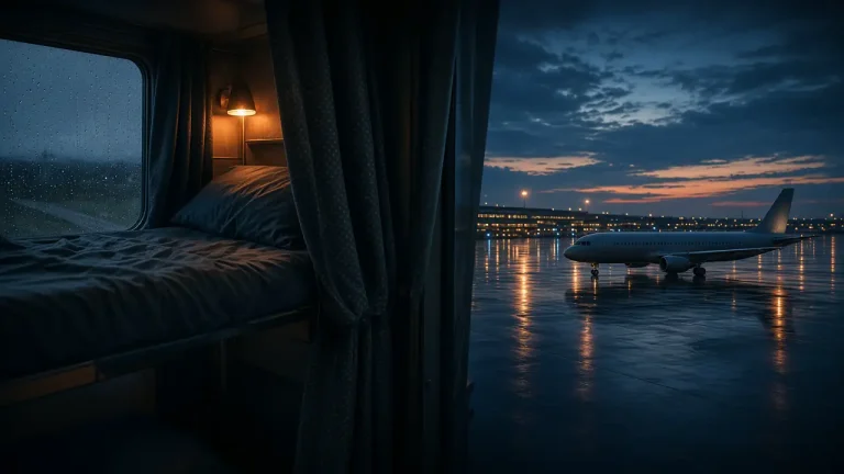 Night train berth versus cheap flight and hotel stack