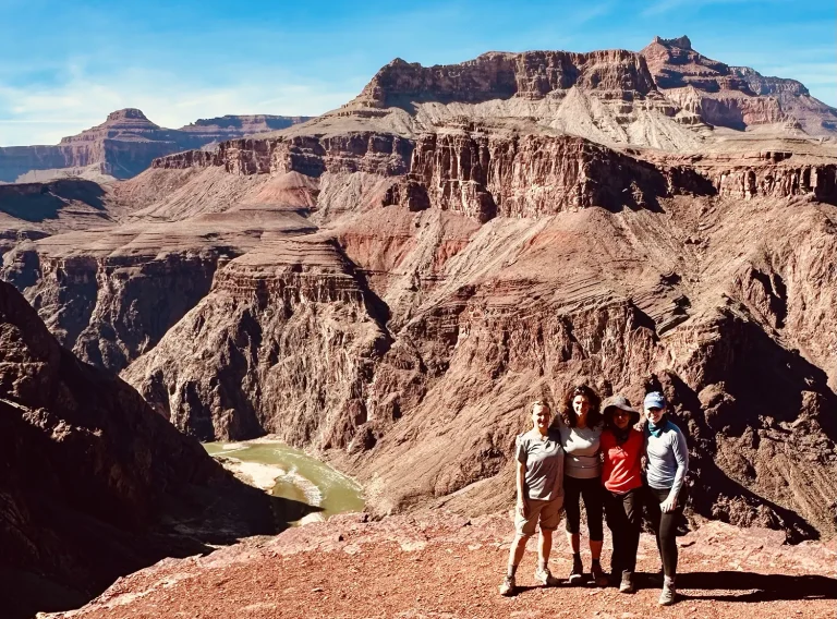 The vastness of the Grand Canyon